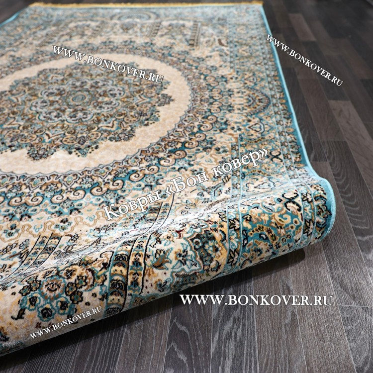 Восточный Ковер Для Гостиной Медальон Дизайн 28758