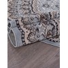 Ковер Sierra D504 BLUE-BROWN 2 Овал