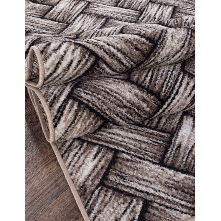 Ковер Sierra D723 BEIGE-BROWN 2