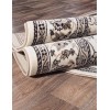 Ковер Valencia deluxe d251 CREAM-BROWN Овал