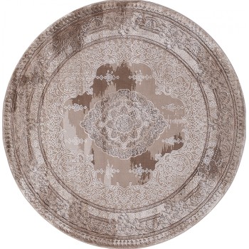 Ковер Armina 03704A BROWN / BROWN Круг
