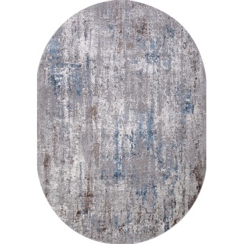 Ковер Armina 03856A BLUE / BLUE Овал