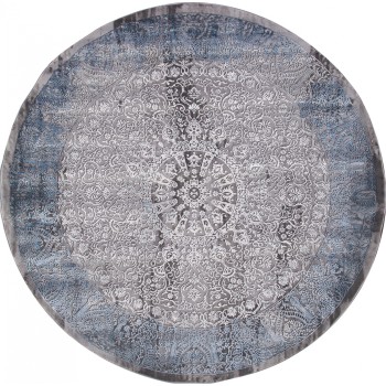 Ковер Armina 03878A BLUE / BLUE Круг