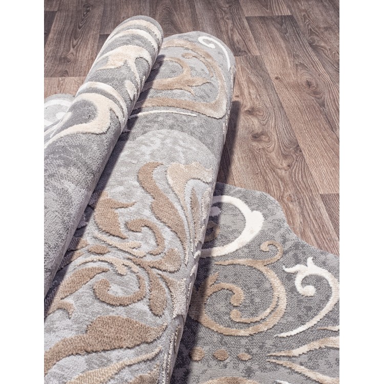 Ковер Safir 00858C GREY / BROWN