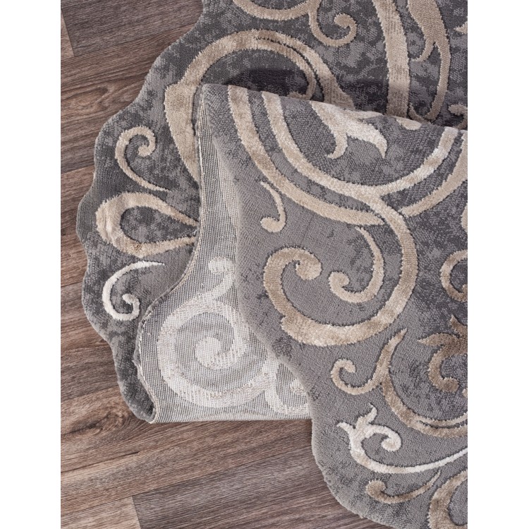 Ковер Safir 00858C GREY / BROWN